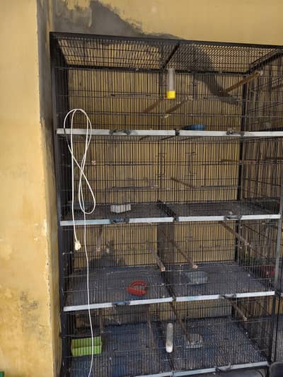 8 portion cage heavy wire 2 by 1.5 by 1.5