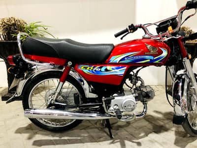 Honda CD-70 2024 Model