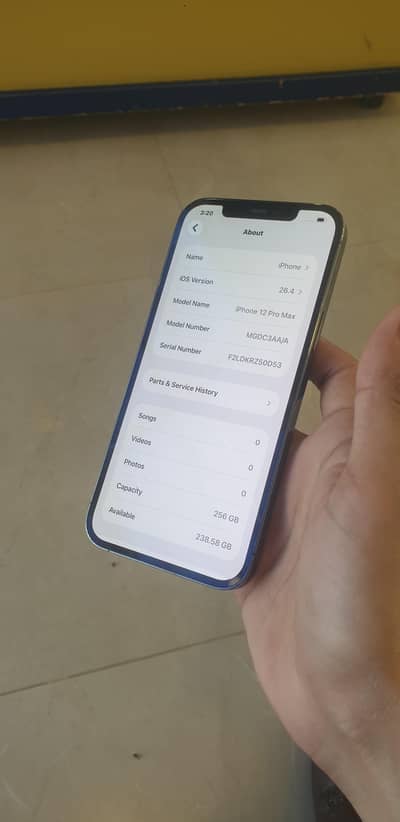 Apple iPhone 12 Pro Max 256gb pta approved