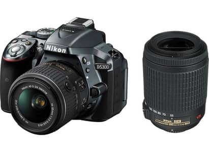 Nikon D5300 DSLR Camera with 18-55mm Lens – Excellent Condition