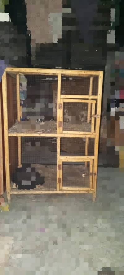 cage for pigeons or parrots