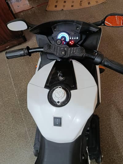 KIDS BATTERY OPERATED NINJA H2R BIKE