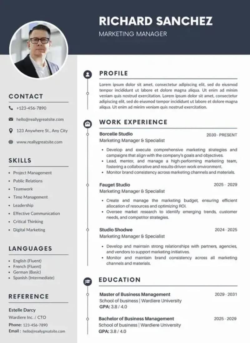 Professional CV Maker 1