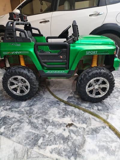 2-Seated 4-Wheel Drive Off-Road Kids Electric Vehicle with Remote