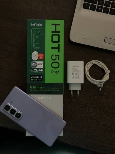 Infinix Hot 50 Pro Plus with Box+ Original Charger