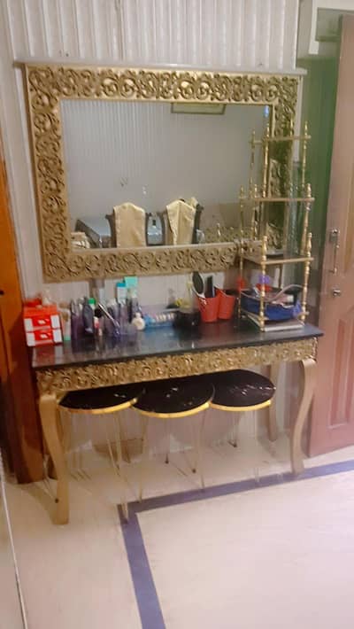 wall mirrors console three coffee tables set
