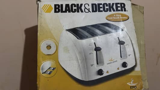 4 slice cool touch toaster