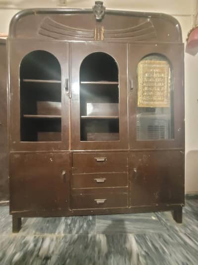 5 ft by 5 ft used showcase for sale.