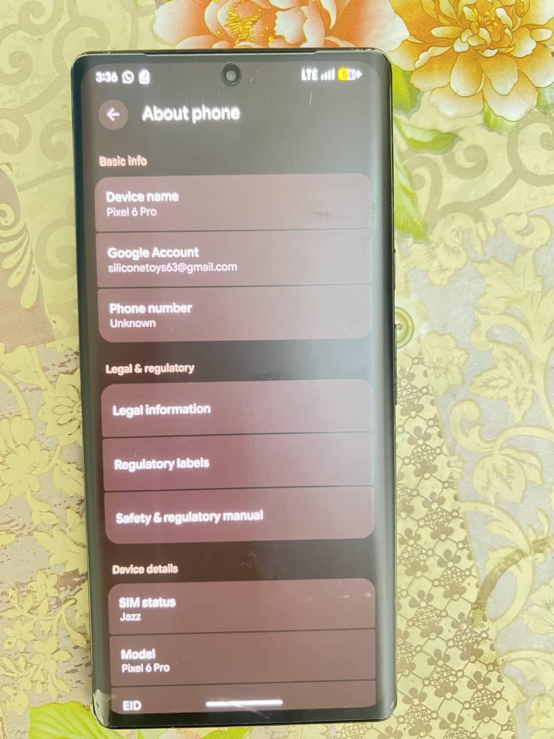 Google Pixel 6 Pro 3