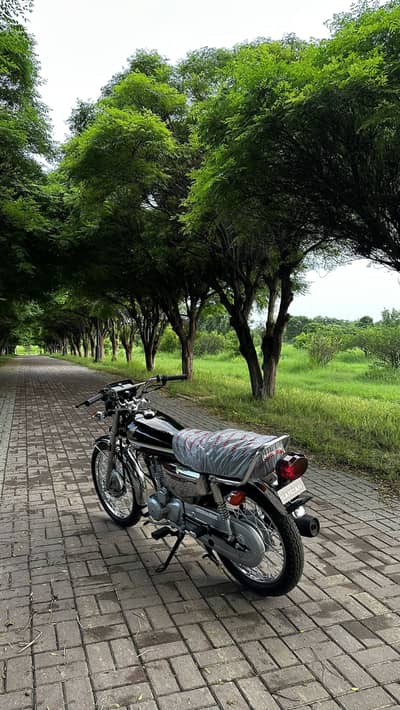 CG 125 self start silver edition (2025)