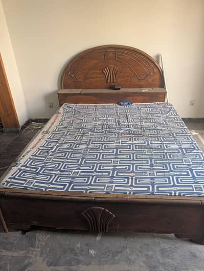 bed and mattress