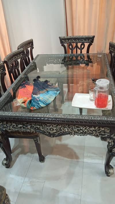 Dining Table \ table with chairs \ 6 chairs dining table for sale