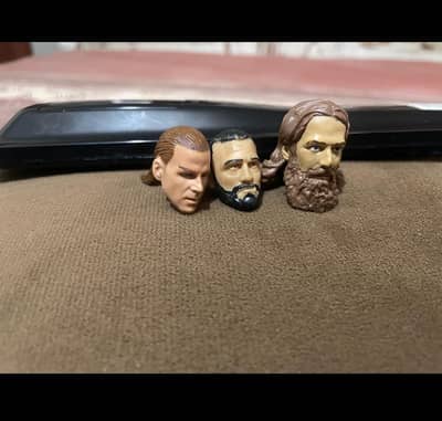 WWE toys action figure heads