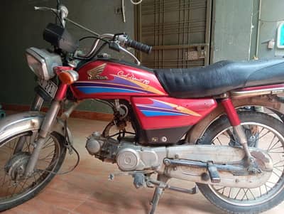 HONDA CD 70 GOOD CONDITION JUST BIKE AND RIDE
