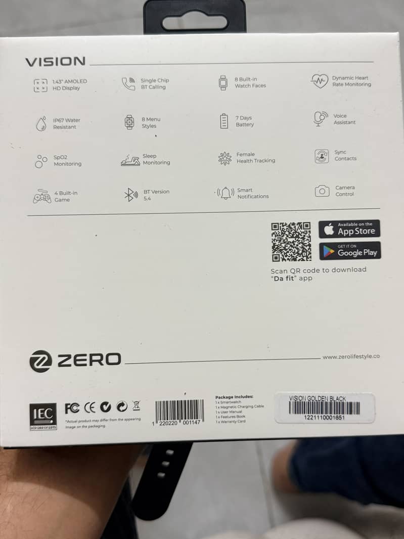 ZERO VISION SMART WATCH 5