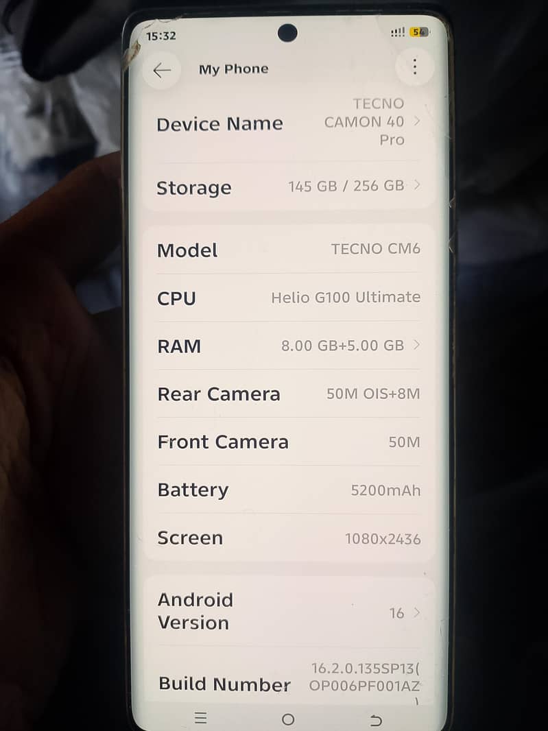 Tecno CAMON 40 Pro 2