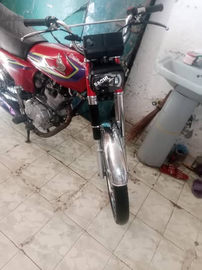 Honda 125 2017 model pindi nmbr