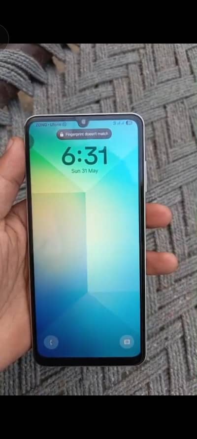 samsung a06 4/64 official pta side finger no box only mobile