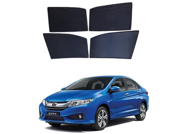 Honda City Premium Quality Japani Sun Shades 4Pcs - Model -2021-2024