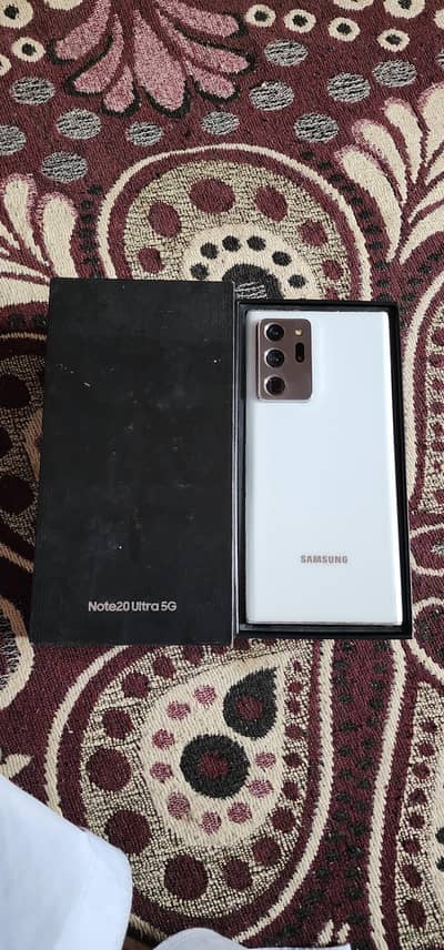 Samsung Mobile Note 20 Ultra 12GB 256GB physical Dule sim