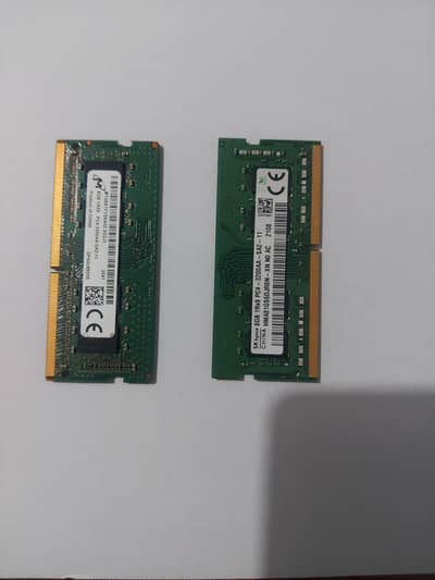 8GB + 8GB (16GB Kit) DDR4 3200MHz Laptop RAM – Perfect Condition
