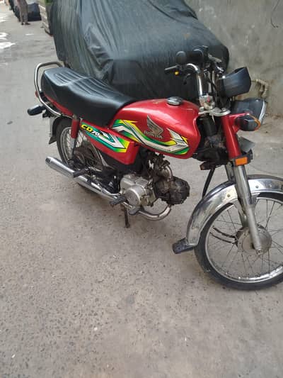 Honda cd70 2024 biomatric on spot seriuos buyers only 03054041631