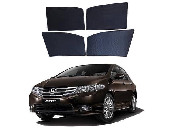 Honda City Premium Quality Japani Sun Shades 4Pcs - Model -2009-2020