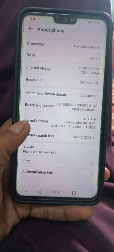 Honor 8x 4/128 seald phone