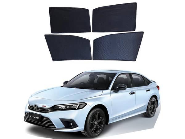 Honda Civic Premium Quality Japani Sun Shades 4Pcs - Model -2022-2024