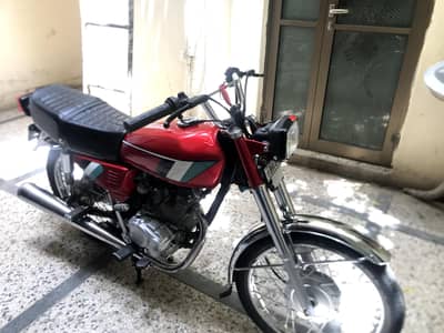 Honda CG 125 2013 – Almost Fully Refreshed with Original Honda Parts.
