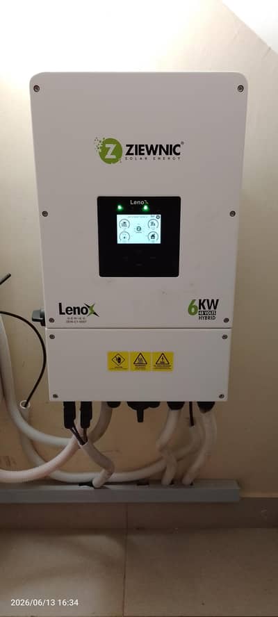 6KW Hybrid Inverter Ziewnic - Perfect Condition | Urgent