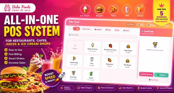POS for Restaurants and Auto Work Shop