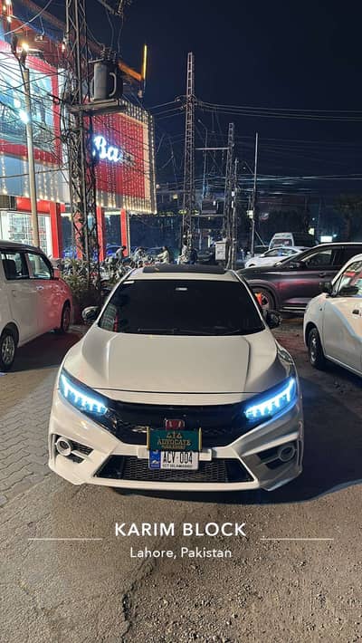 Civic x front bumper fc450 style