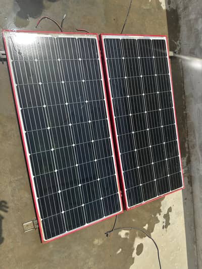 Pair of Solar plates of 175 watt in good condition
