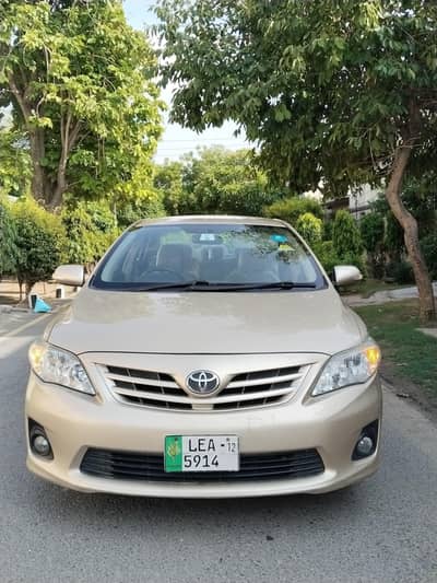 Toyota Corolla GLI 2012