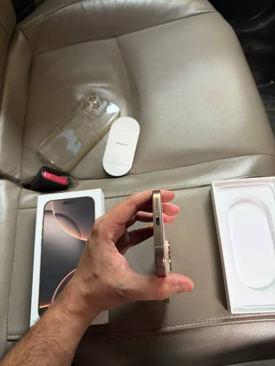 iPhone 16 pro max Jv With box 92 BH desert