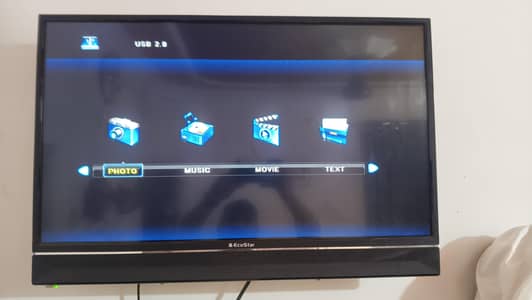 Eco Star LED TV 32" USB Supported Fresh No damage not repaired all ok