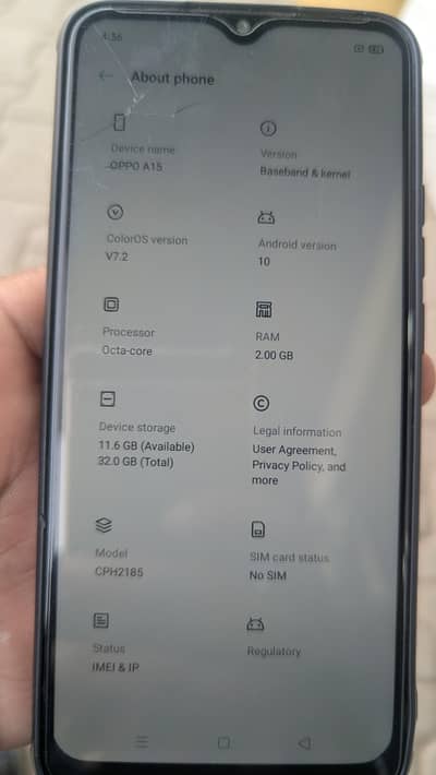 OPPO A15 NON PTA