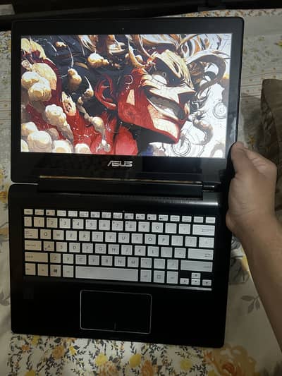 ASUS foldable laptop with touch screen