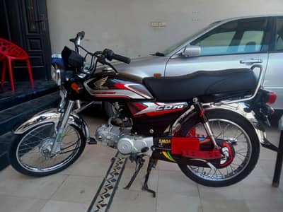 Honda CD 70 2025 Black | 1st Owner | Total Genuine | 19,000KM