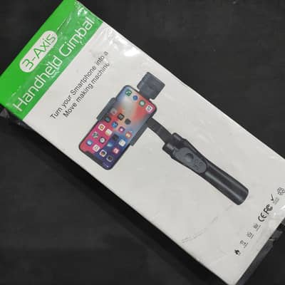 Brand New 3-Axis Mobile Phone Gimbal with Complete Box