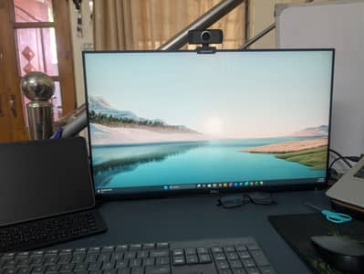 Dell S2721HN 27-Inch Frameless Monitor - Box & Cables Included