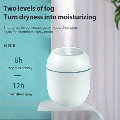 foldable air humidifier white rechargeable