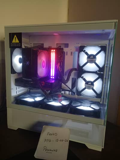 WHITE GAMING PC - future proof