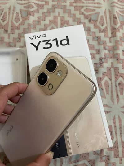 Vivo Y31d 8+8/256 Gold Color New Phone