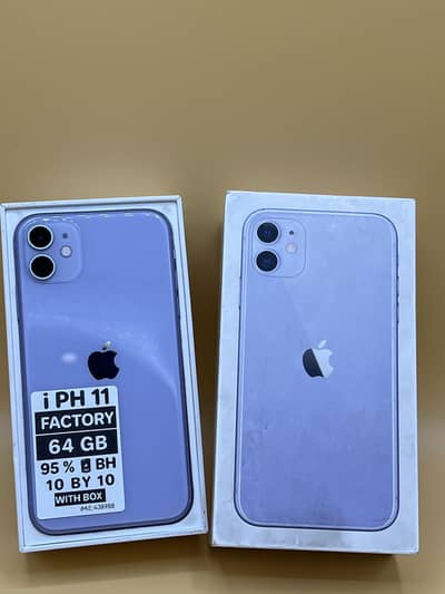 Apple iPhone 11 Factory Non PTA 95% BH with Box