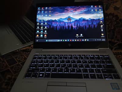 HP Elitebook 830 G5 i5 8th gen touch display 8/256nvme card