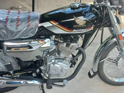 cg 125 special edition Black/Read