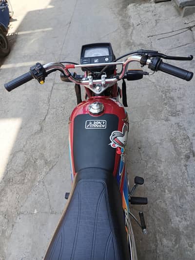 Honda CD70 2026 model red color lush condition urgent sale