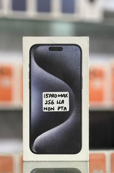 IPHONE 15 PRO MAX 256 GB LLA BLUE BOX PACK NON PTA